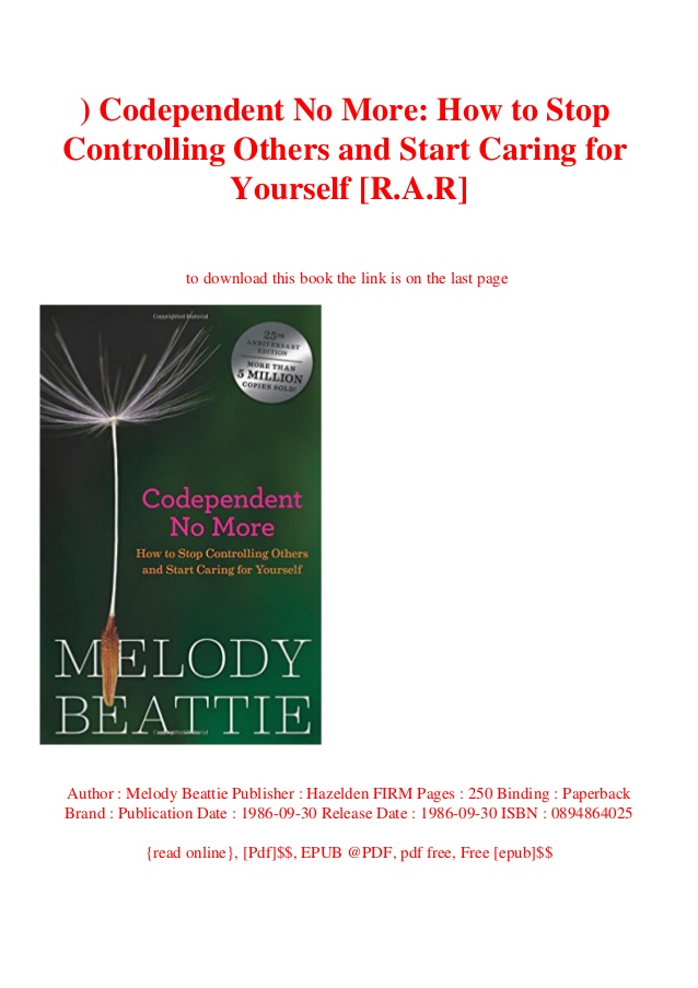 codependent no more free download